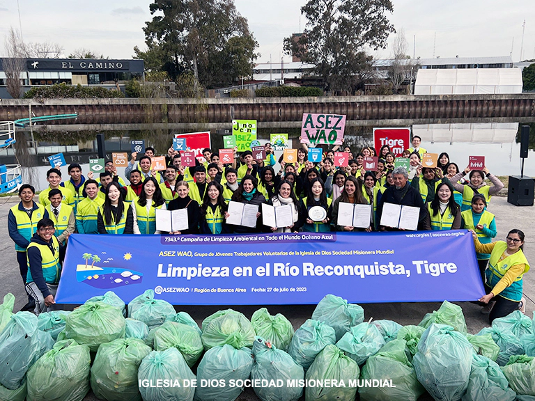 7343.ª Campaña de Limpieza Ambiental en Todo el Mundo